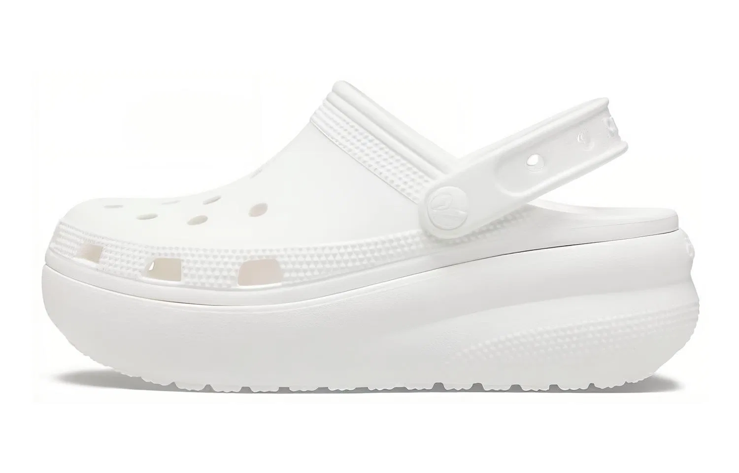 Детские сандалии Classic Clog с защитой от истирания и дышащие Crocs, White