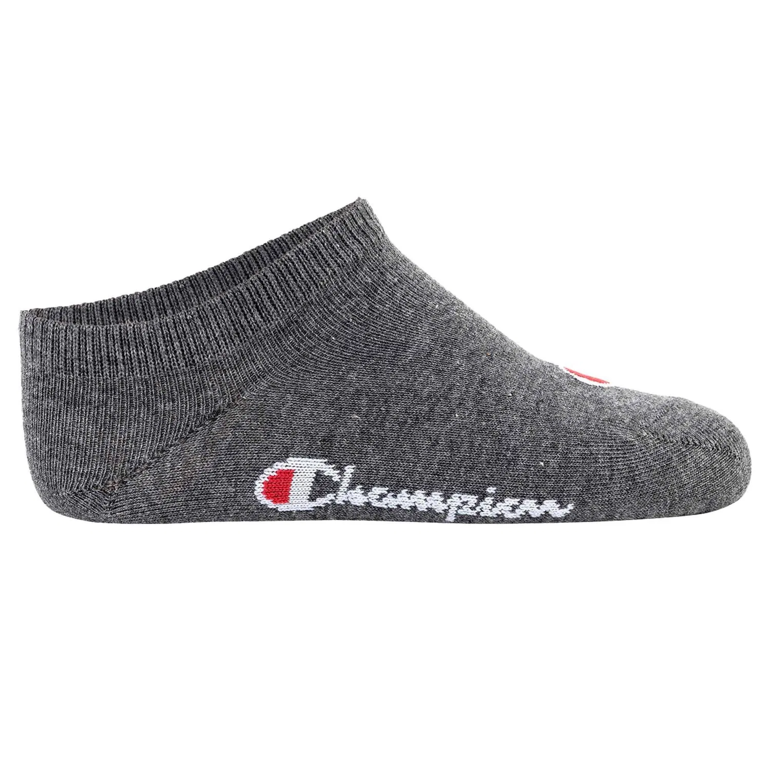 Детские носки-слипоны с логотипом Champion, 3 пары, Цвет Bunt / Minzblau — фото 4