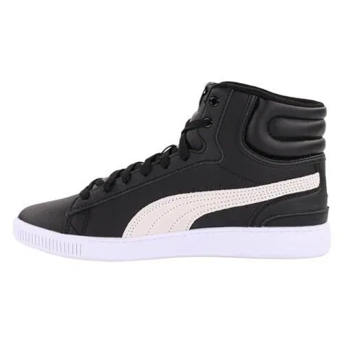 Детские кроссовки с высоким берцем Puma Vikky v3 Mid, Schwarz — фото 2