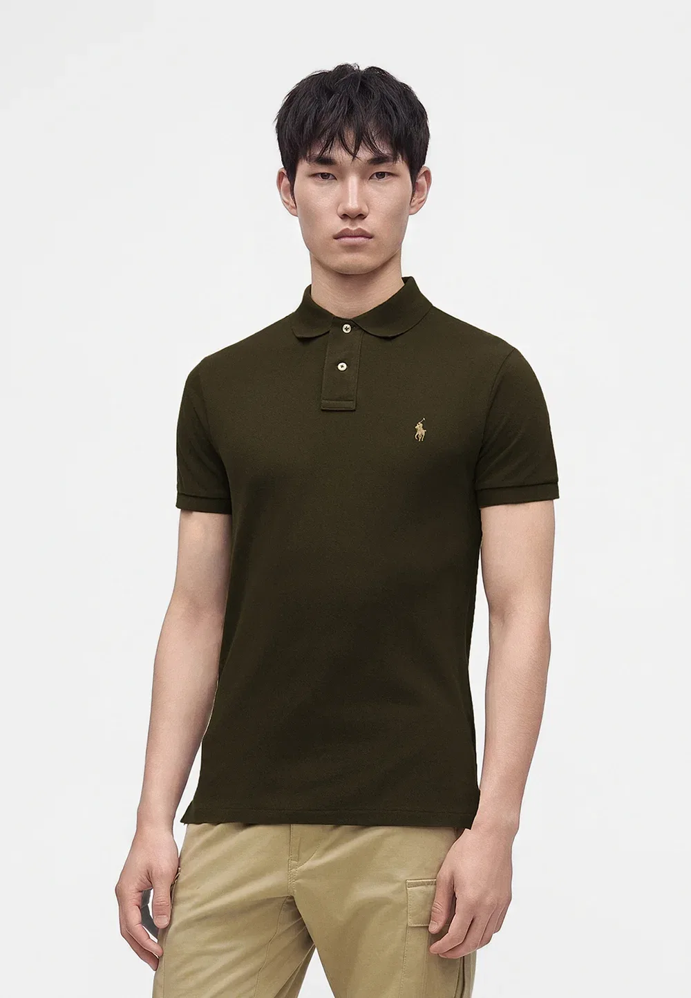 Рубашка-Поло с коротким рукавом Polo Ralph Lauren, Company Olive