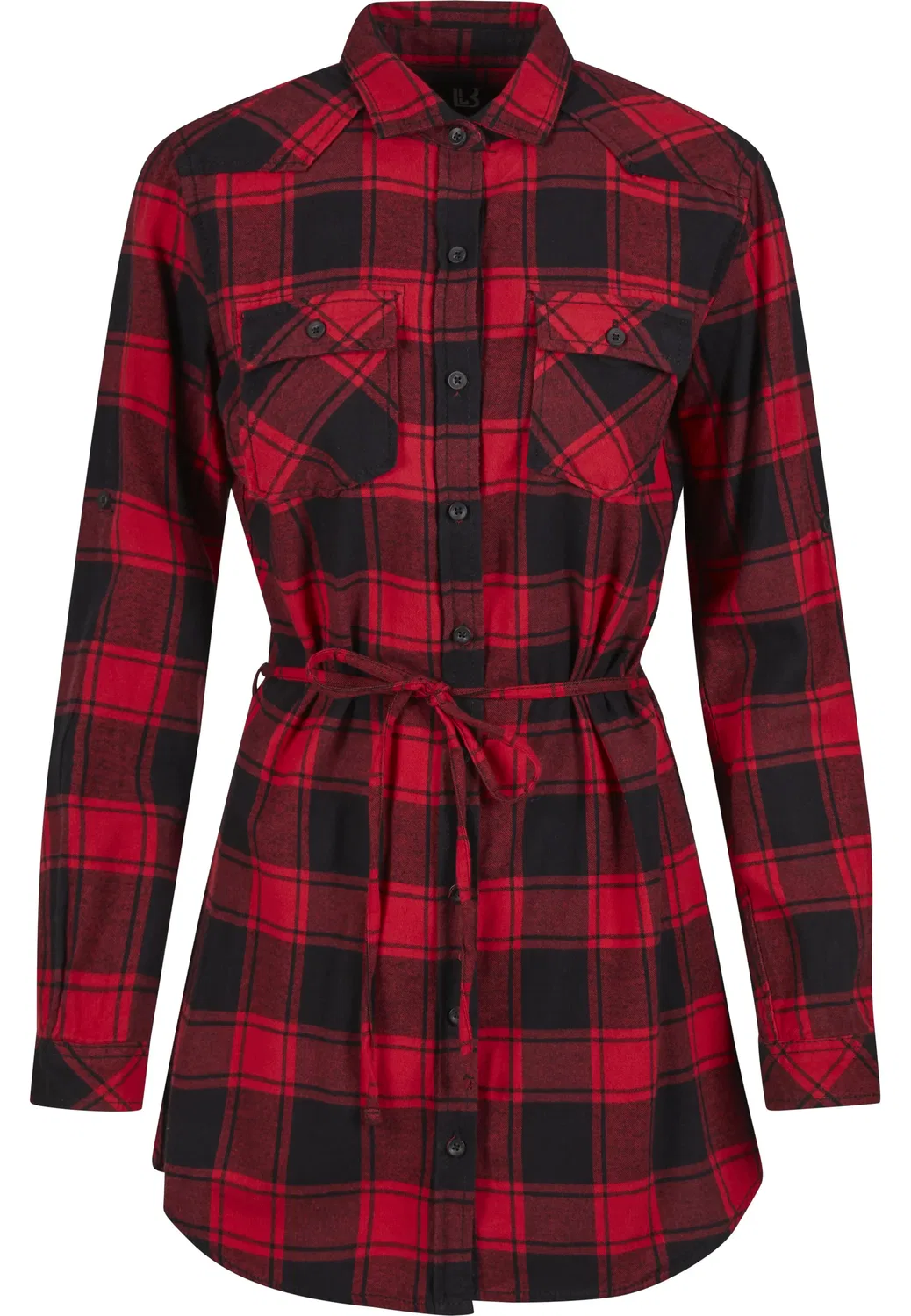 Женская приталенная футболка Day Dress Brandit, Red/Black