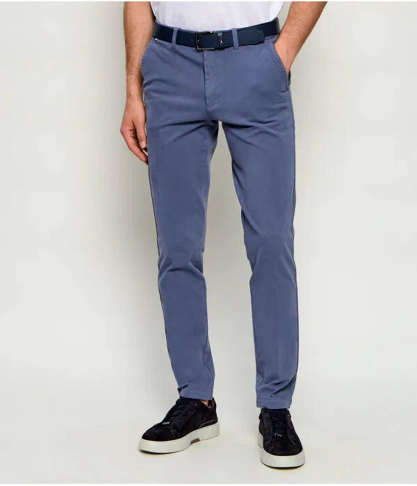 Мужские чиносы Slim Fit H-Kaiton1 BOSS, синий