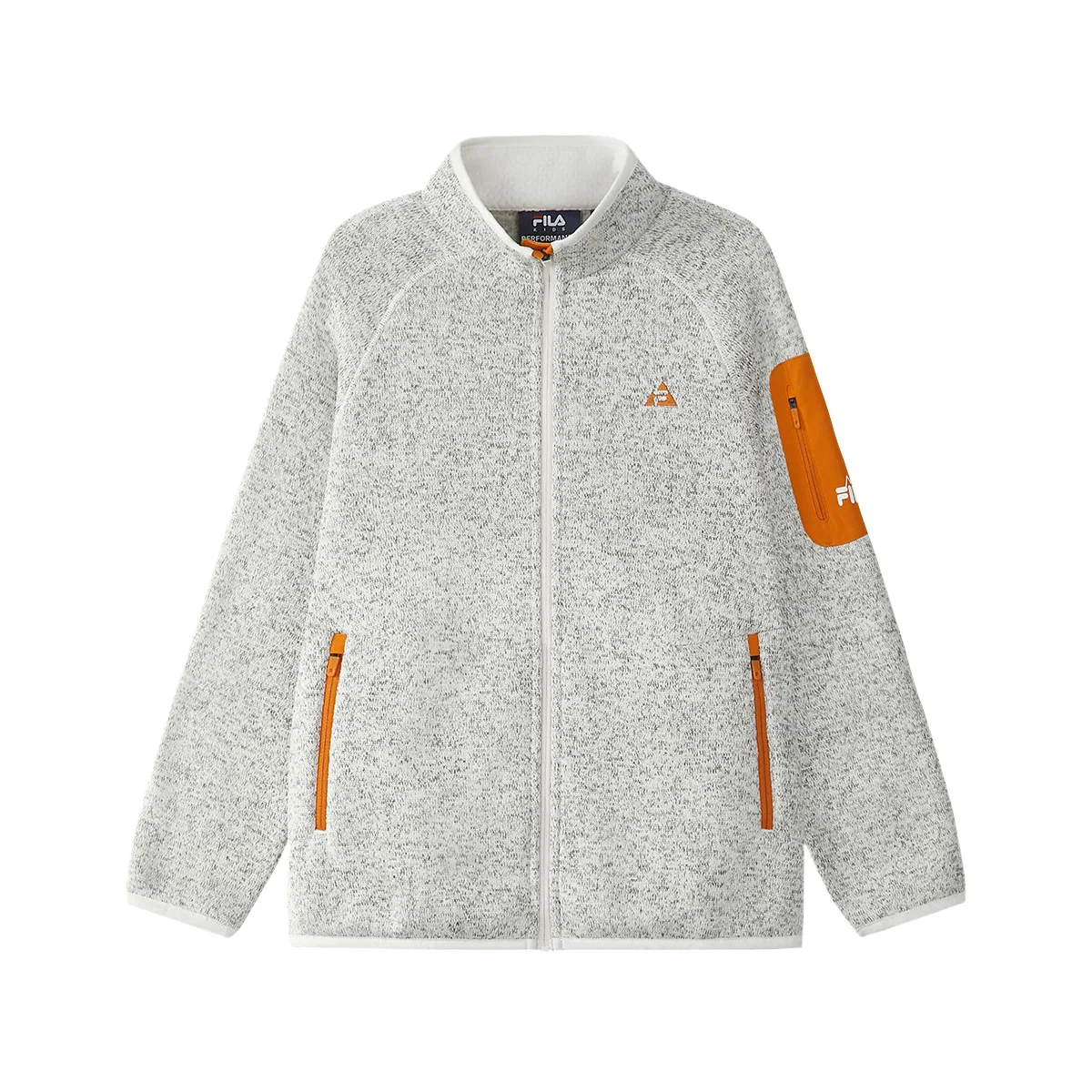 Куртка с воротником-стойкой, FILA KIDS, Pear Blossom White