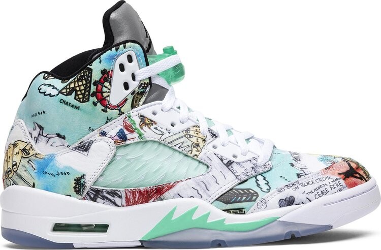 

Кроссовки Air Jordan 5 Retro Wings, золотой, Желтый, Кроссовки Air Jordan 5 Retro Wings, золотой