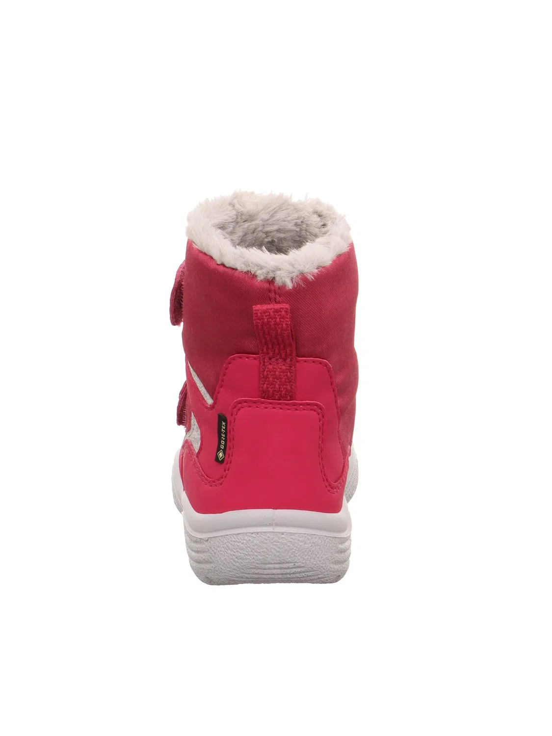 Детские снежные ботинки для девочек Crystal Superfit, Pink Grey 5500 — фото 3