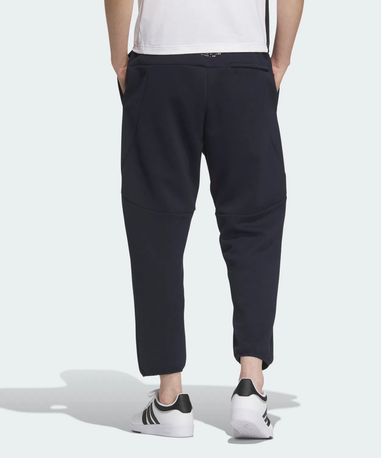 Мужские спортивные брюки с открытым низом Ankle Length Open Hem Regular Fit Adidas, Blue — фото 2