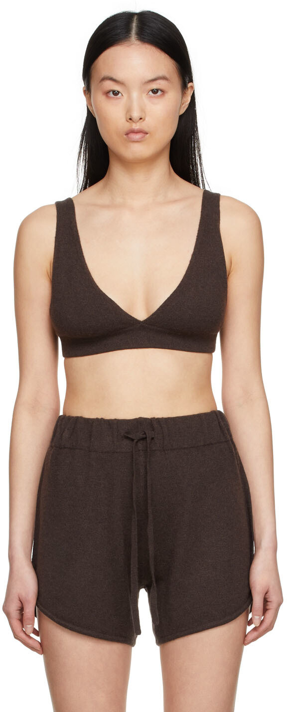 

Эксклюзивный коричневый бюстгальтер SSENSE Capucine LISA YANG