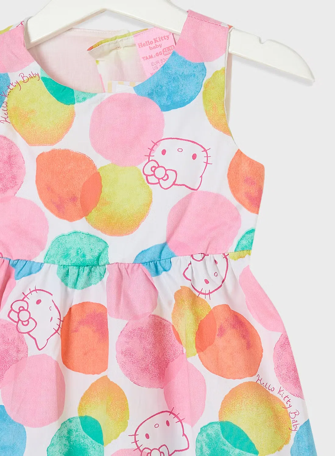 Платье без рукавов с принтом Hello Kitty, разноцветный — фото 3