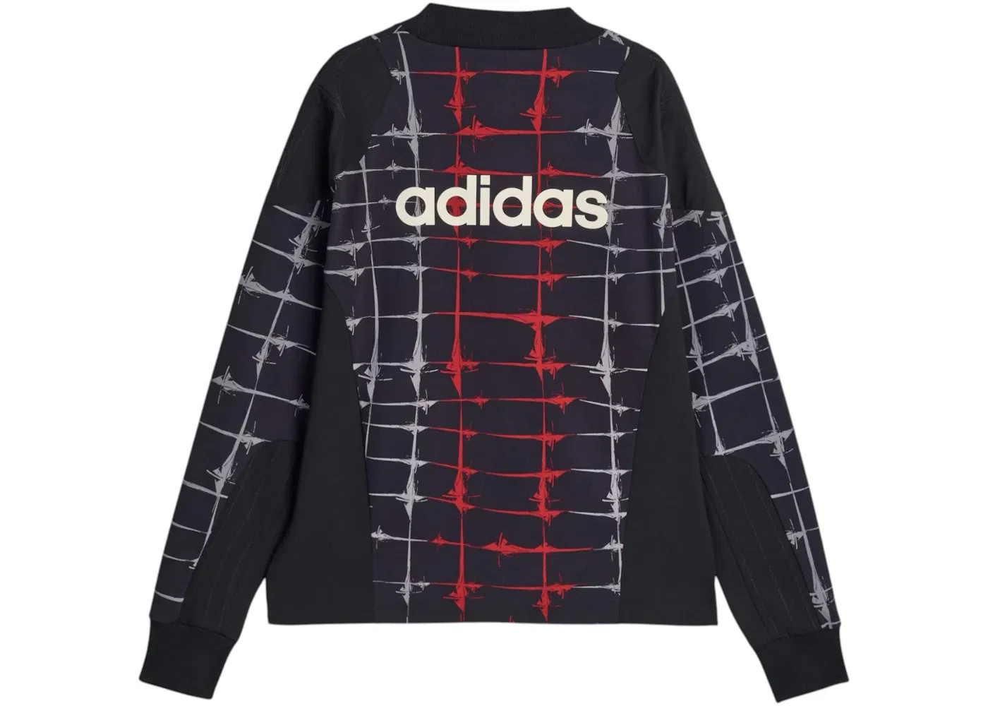 Мужская футболка с длинным рукавом Adidas x Thug Club Goalie L/S, Black — фото 2