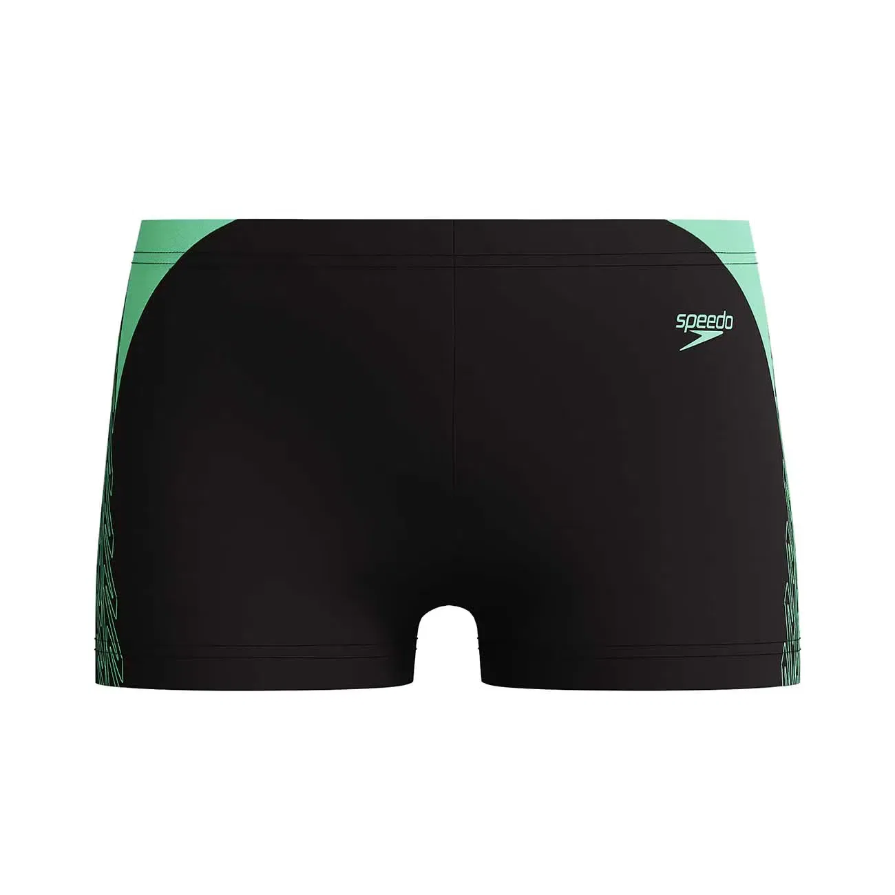 Детские плавки для мальчиков с принтом Hyperboom Splice Aquashort Speedo, Verde