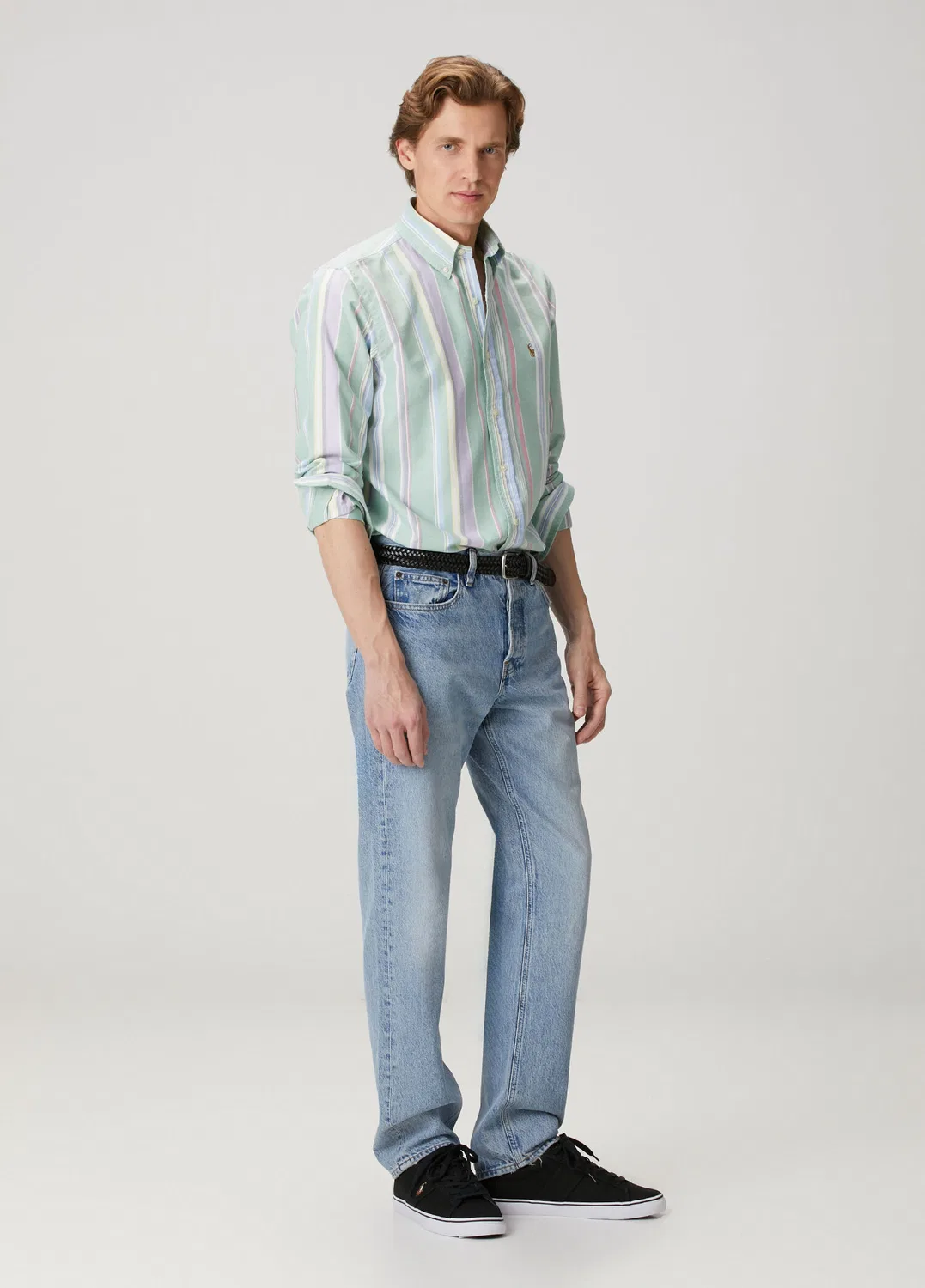 Рубашка с рисунком Polo Ralph Lauren, green — фото 2