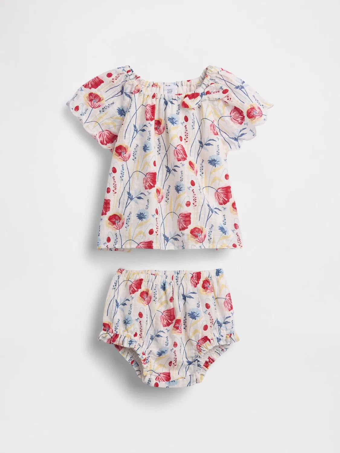 Комплект одежды floral Gap, белый