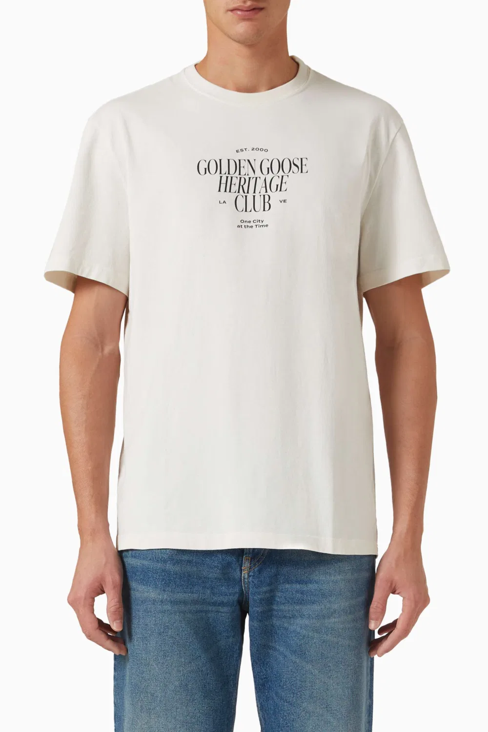 Футболка с логотипом Logo T-shirt GOLDEN GOOSE
