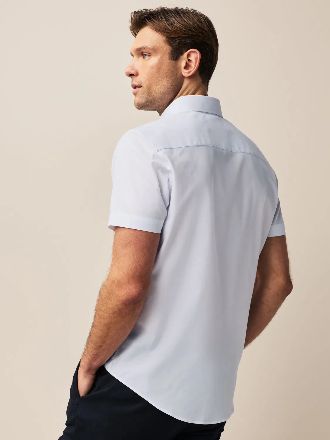 Рубашка оксфорд, Regular Fit, White Next — фото 4