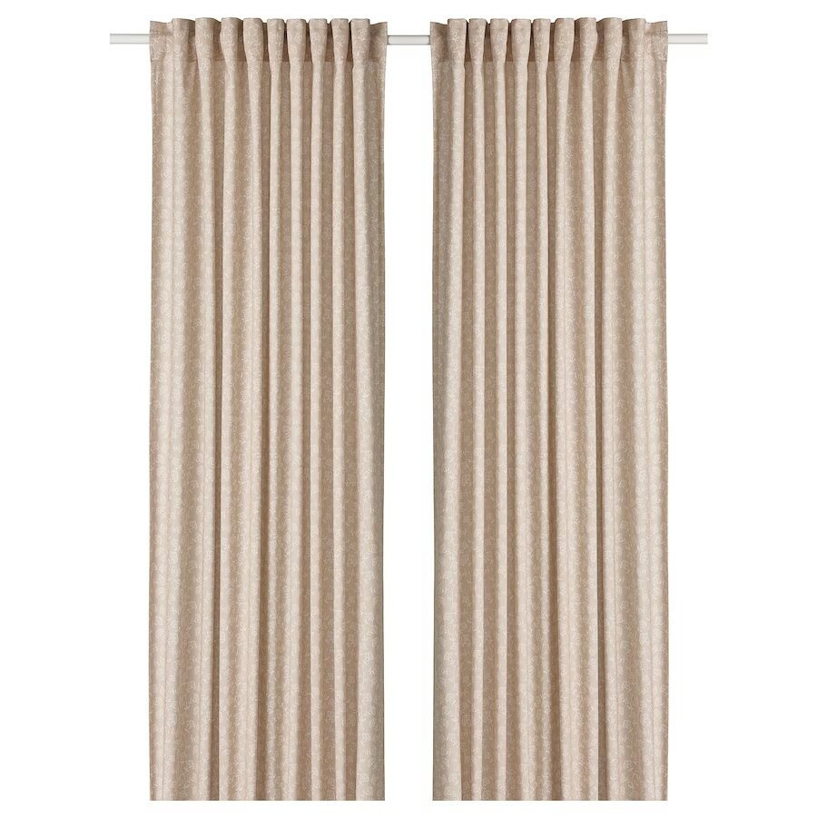 

Шторы Ikea Trystävmal 145x250 см, 2 предмета, бежевый