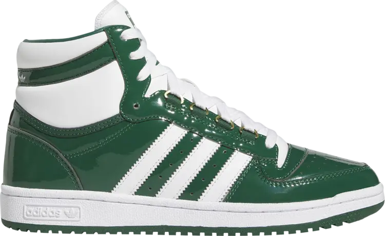 

Кроссовки Adidas Top Ten RB 'Dark Green Patent', зеленый