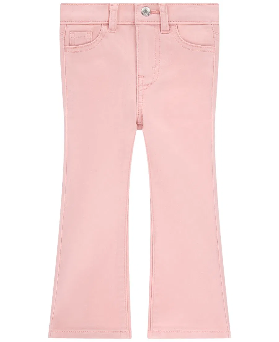 Брюки-клеш для девочек с застежкой на пуговицу Levi's, Pink