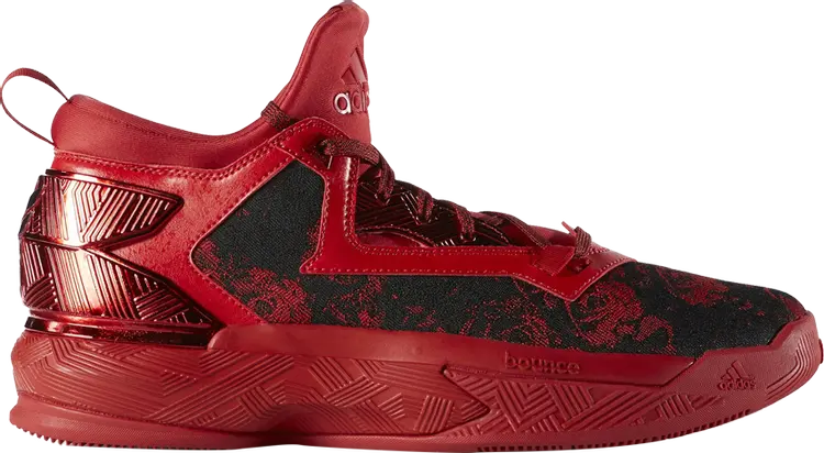 

Кроссовки Adidas D Lillard 2.0 'Florist City', красный