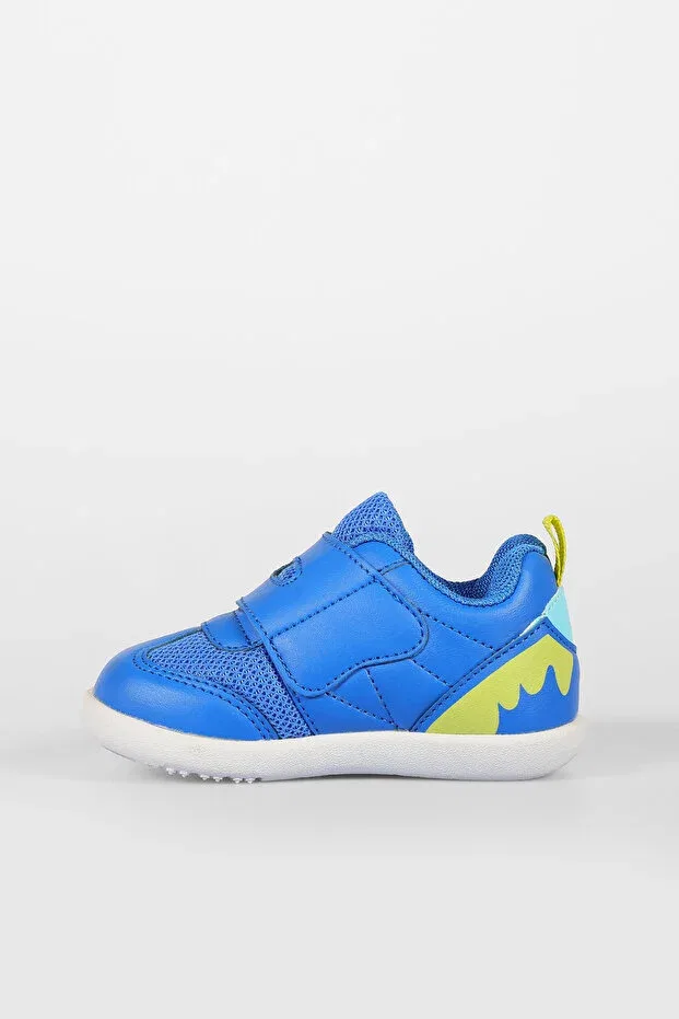 Детские спортивные туфли для мальчиков с липучкой Vicco, Saks Blue — фото 4