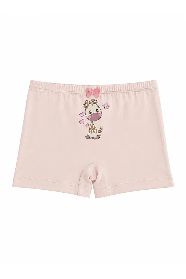 Детские шорты-боксеры для девочек хлопковые 5шт Özkan Underwear, Patterned — фото 4