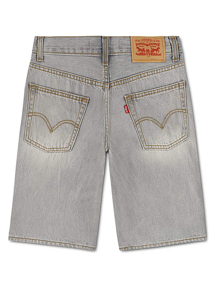 Шорты джинсовые детские Levi'S Kids, серый — фото 2