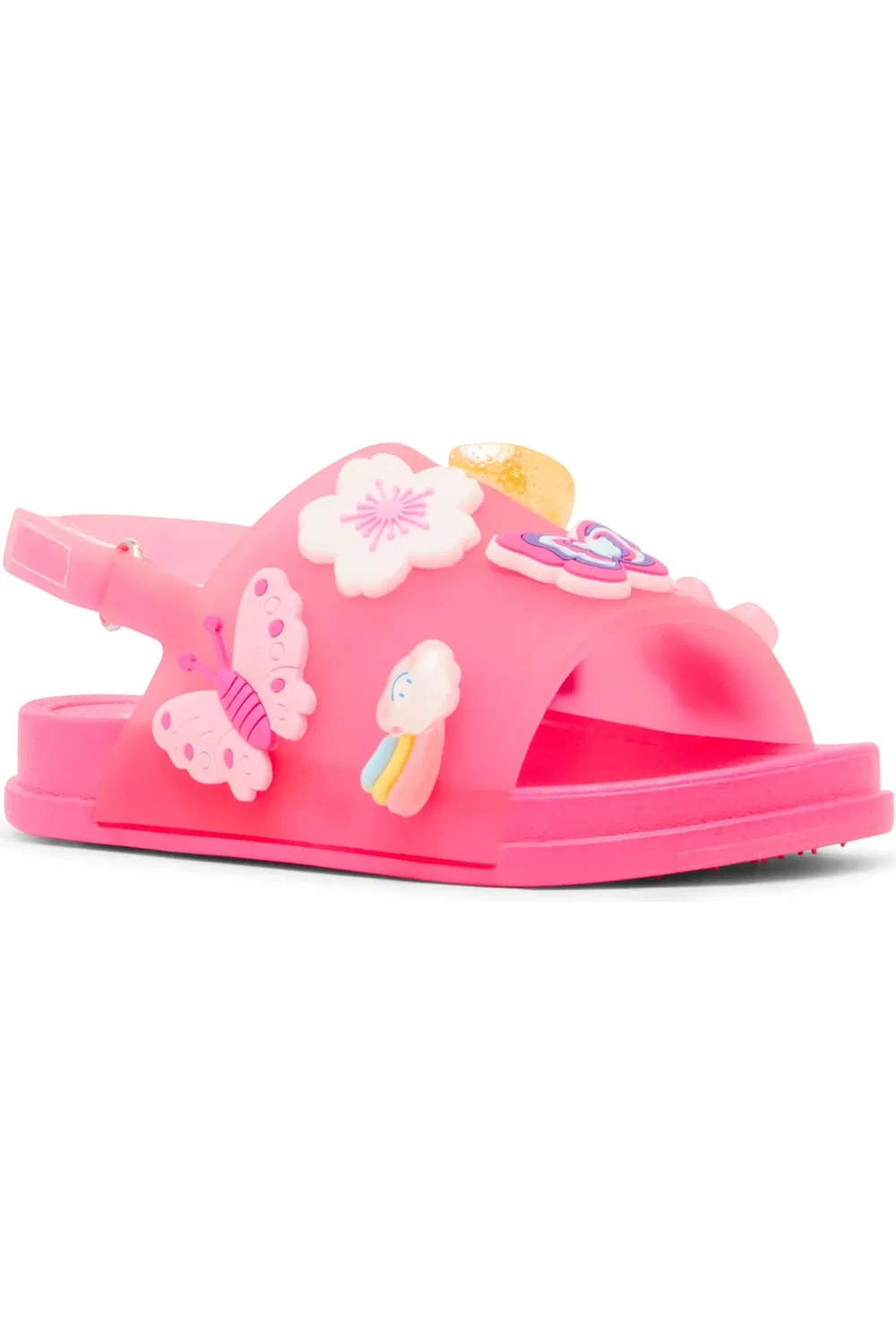 Сандалии детские с цветочным узором Tivey Steve Madden, розовый
