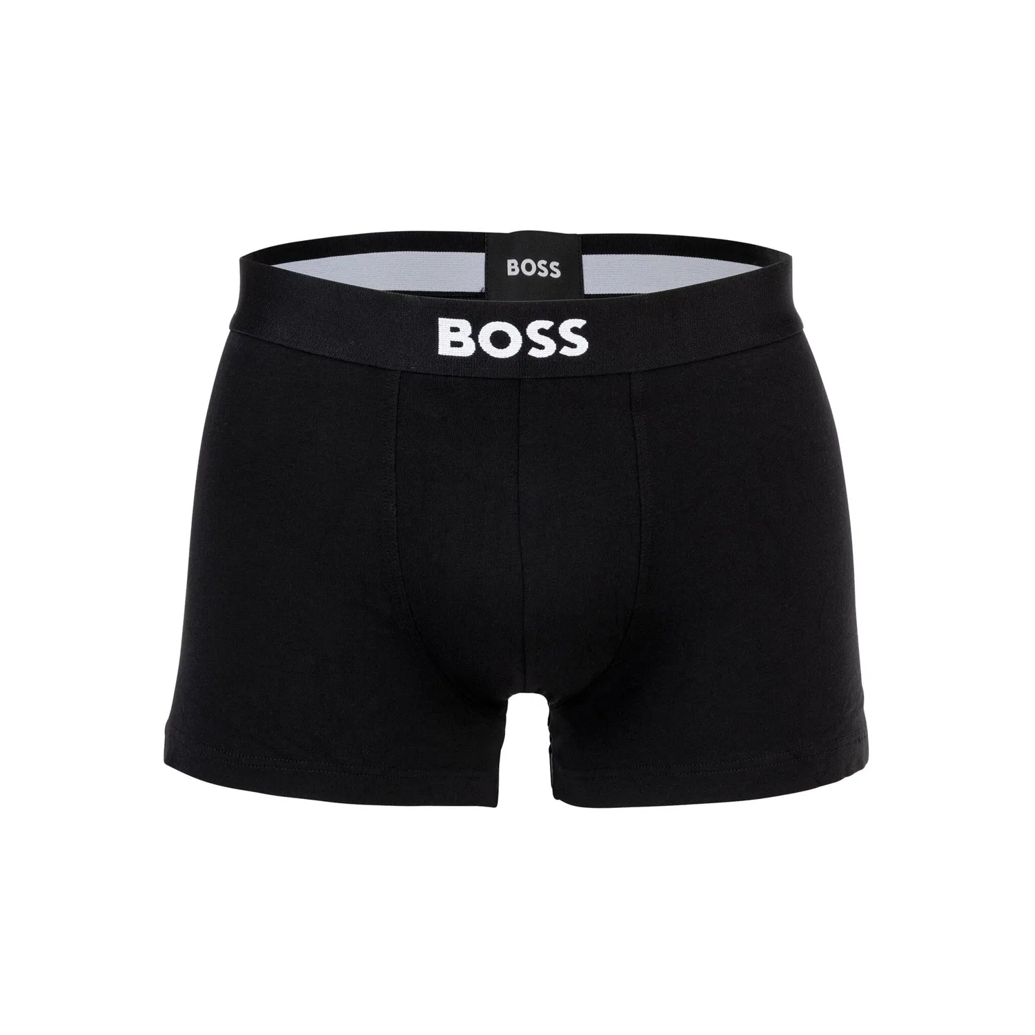 Мужские боксеры-трусы с эластичным поясом BOSS, Black — фото 2