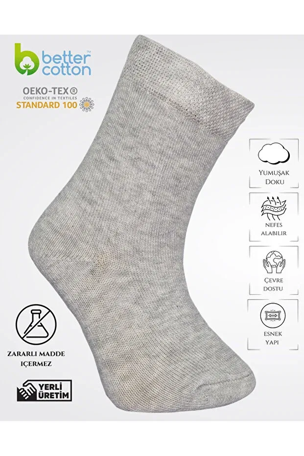 Детские носки для новорожденных хлопковые First Socks, Gray, Pink, Green, White, Orange, Yellow — фото 4