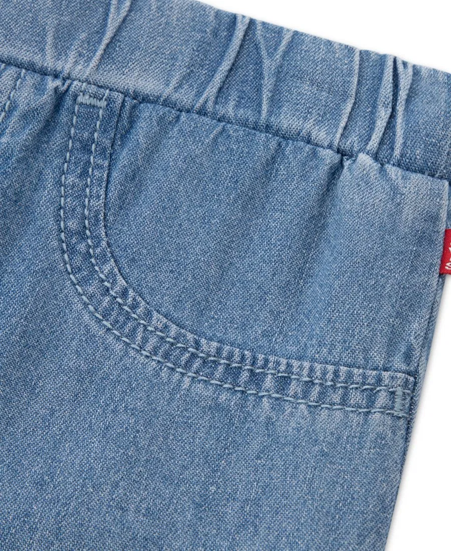 Комплект из топа и брюк с коротким рукавом, хлопковый Levi's, Basil Sky — фото 3