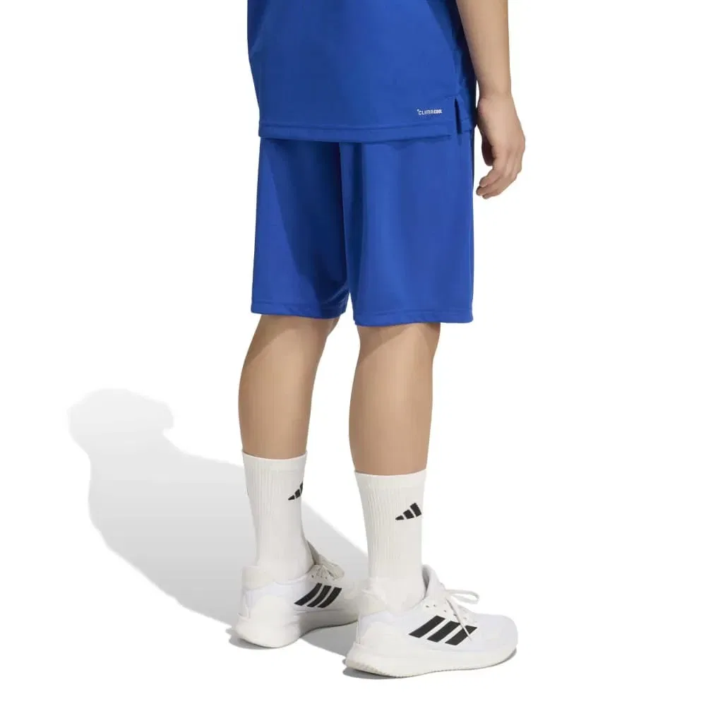 Шорты с логотипом Adidas, синий — фото 2