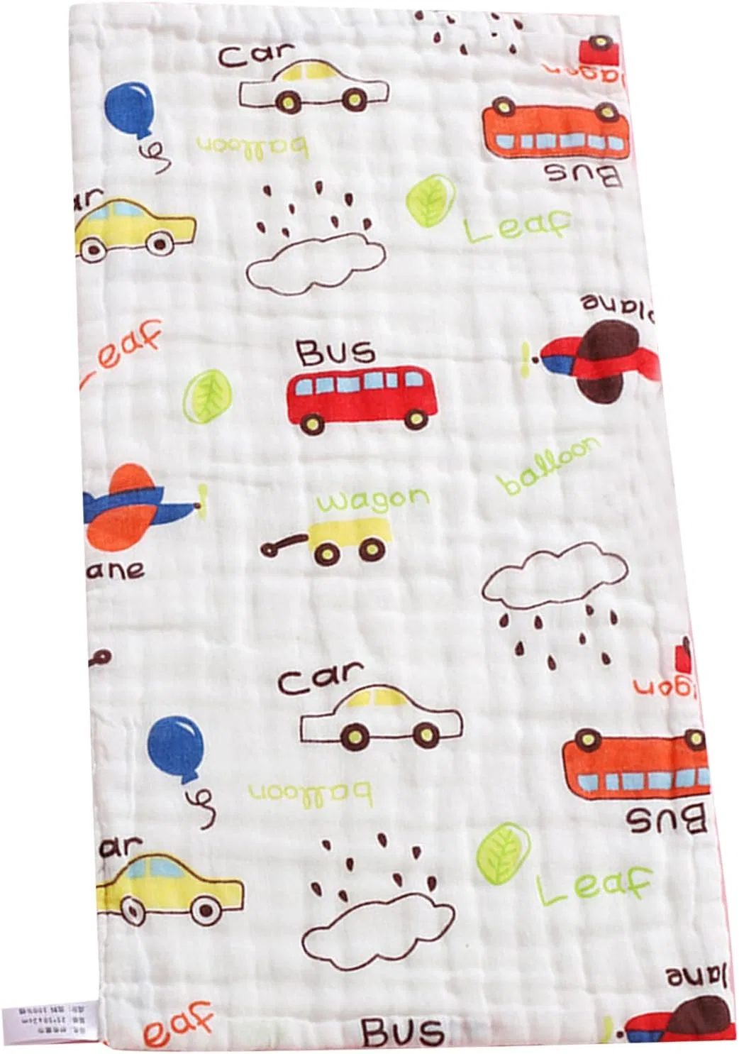 Махровая салфетка для лица Uqezagpa, 25x50 см, Small Car