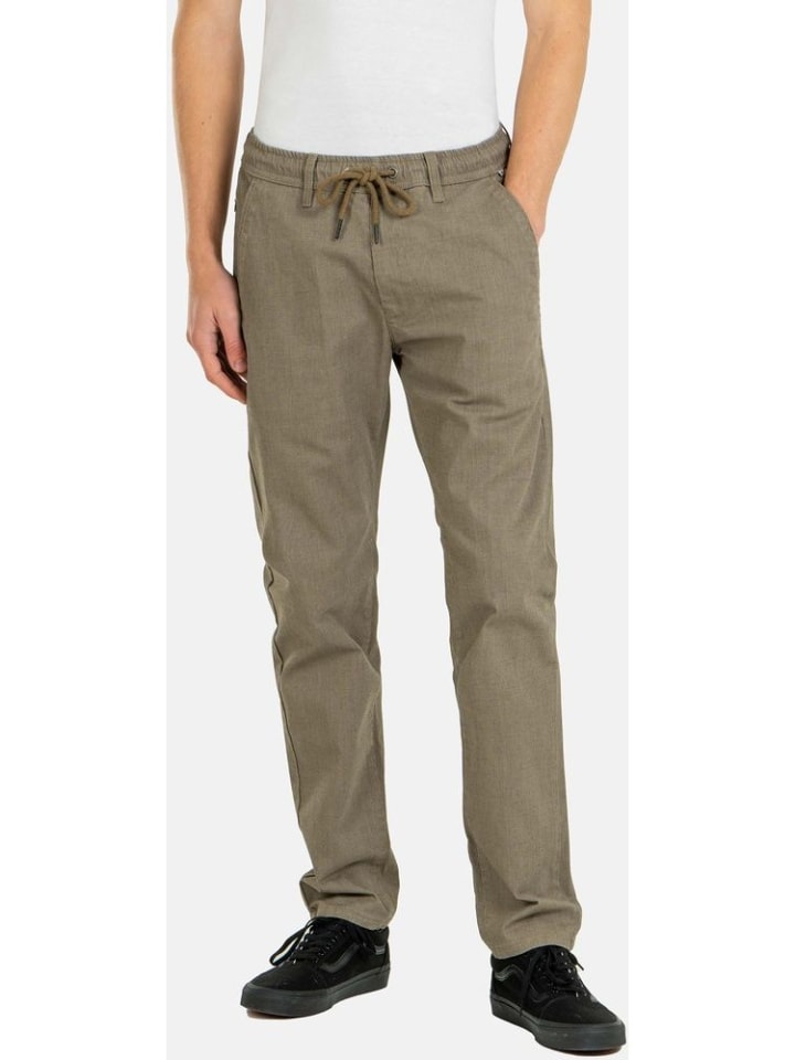 

Reell Брюки из ткани «Reflex Easy» коричневого цвета