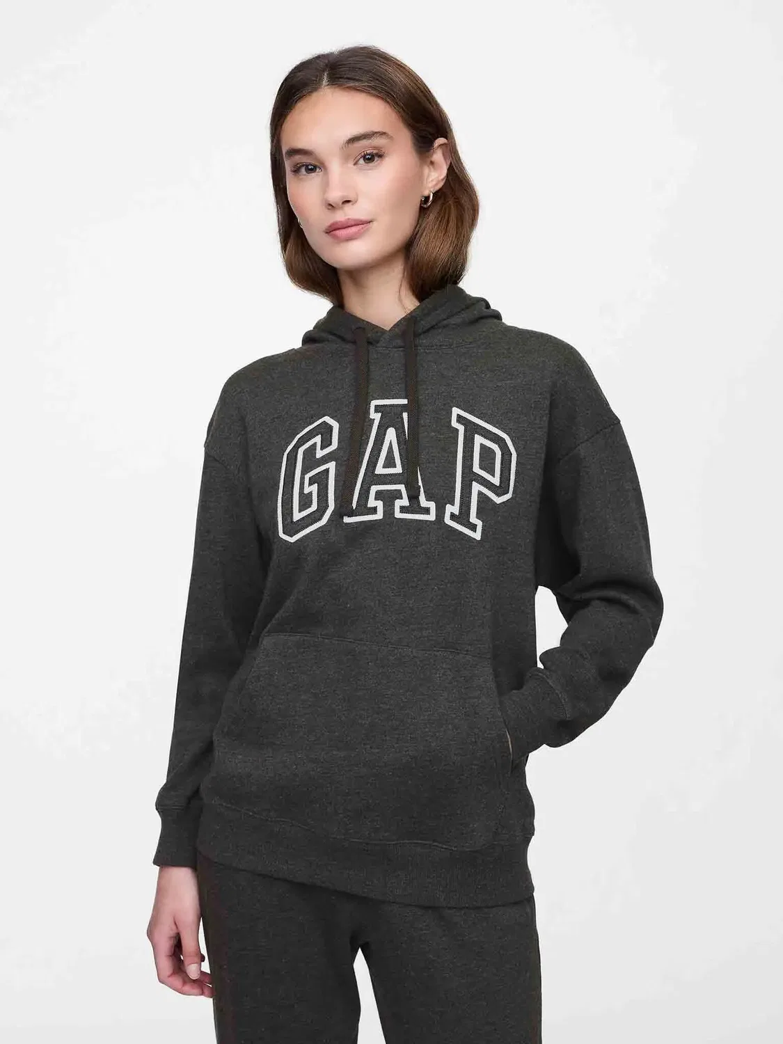 Женское худи с капюшоном Gap, Grey