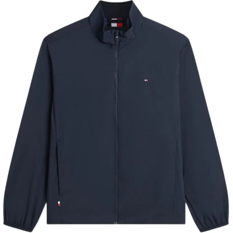Мужская куртка с воротником-стойкой, прямого кроя, Tommy Hilfiger