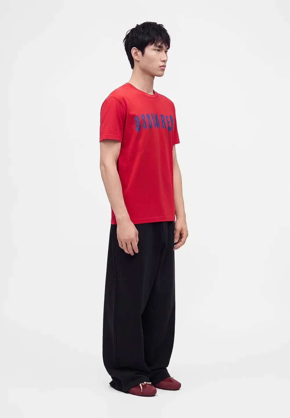 Футболка с принтом Dsquared2, Red/Dark Navy — фото 4