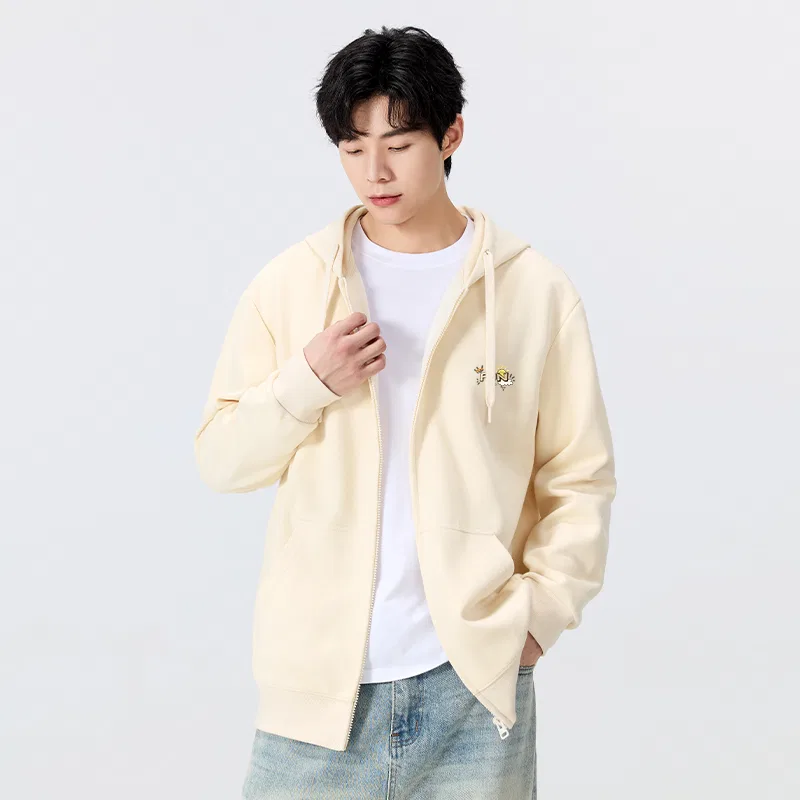 Детская куртка с капюшоном Heavyweight Cardigan MINISO, Navy Blue — фото 4