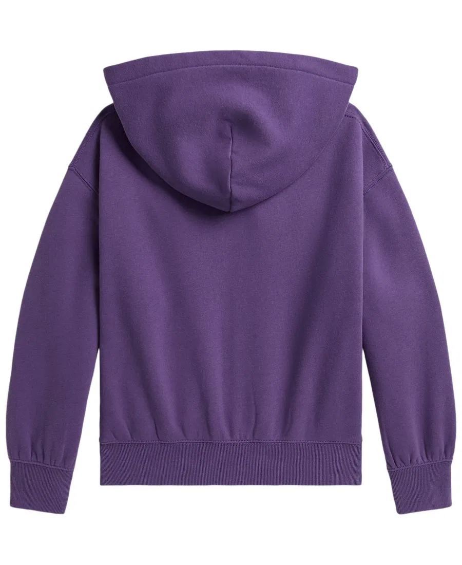 Худи с длинным рукавом на молнии Polo Ralph Lauren, Valley Purple — фото 2