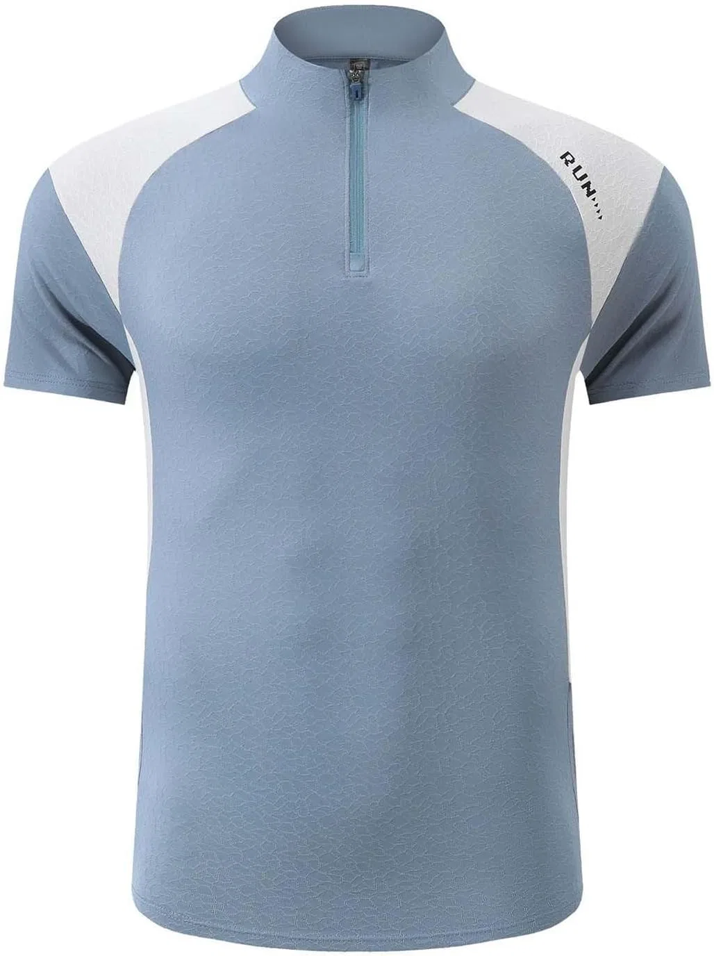 Мужская спортивная футболка с контрастными цветами Ice Silk, Blue — фото 3