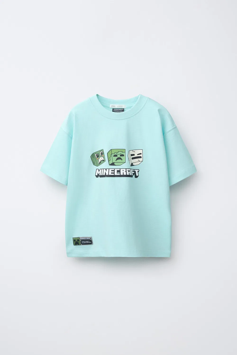 6-14 лет / MINECRAFT MOJANG AB Пижама ZARA, Blue — фото 2