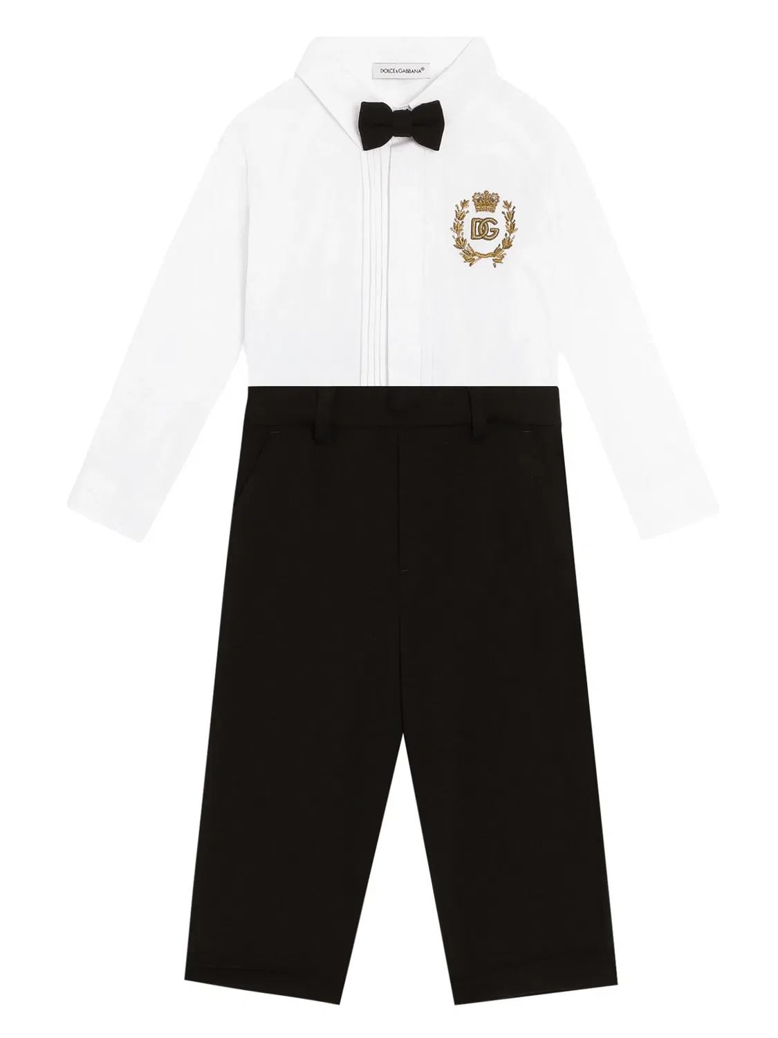 Комплект рубашка и брюки Dolce & Gabbana, черный