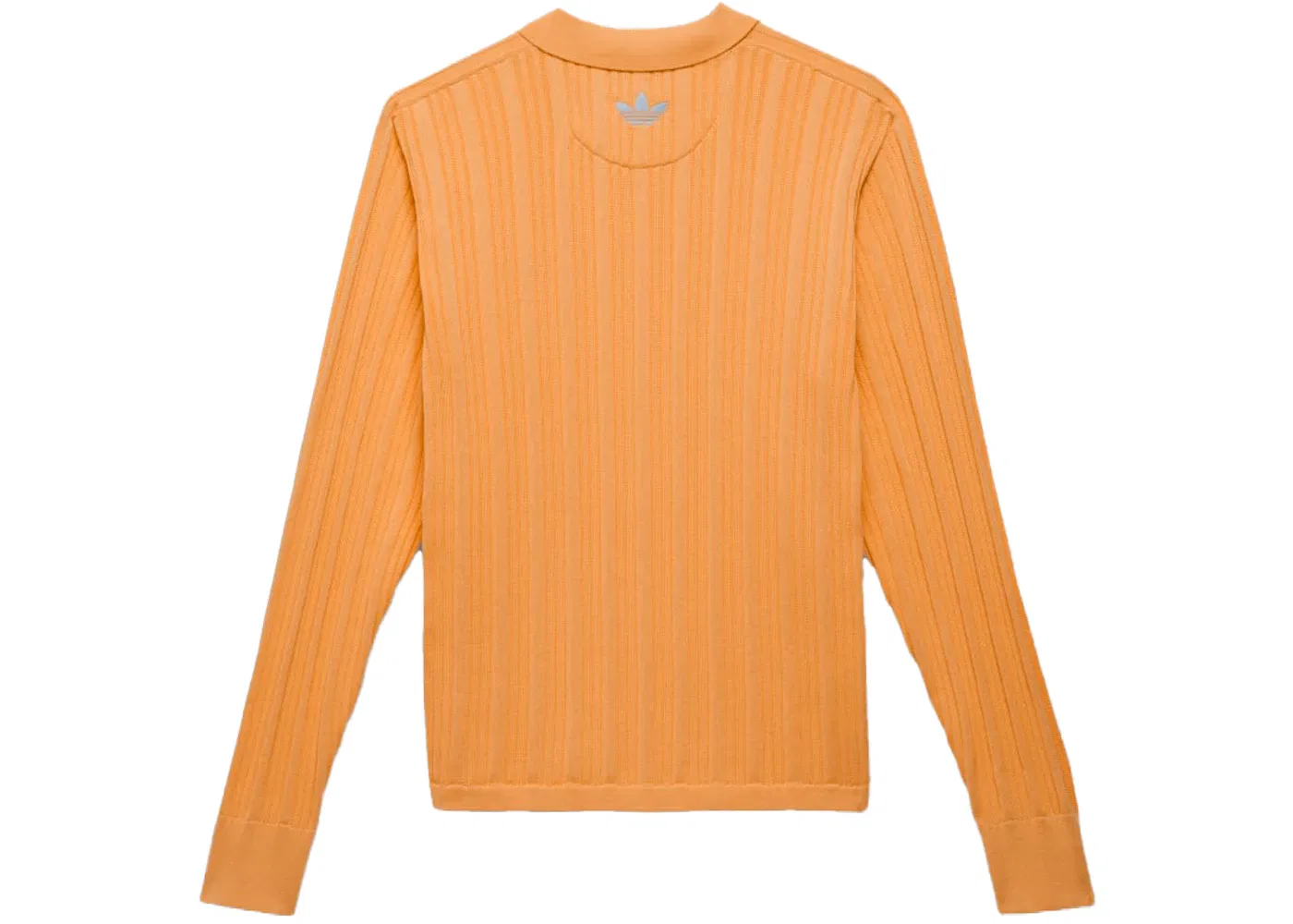 Детский лонгслив с принтом Pharrell Williams Knit Long Sleeve Jersey Adidas, Hazy Orange — фото 2