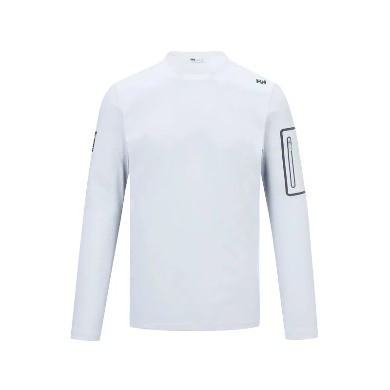 Детская футболка с быстросохнущей тканью Quick Dry T Shirts Unisex Crew Neck HELLY HANSEN, Navy Blue — фото 3