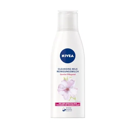 Молочко для умывания для сухой и чувствительной кожи Nivea Cleansing Milk, 200 мл