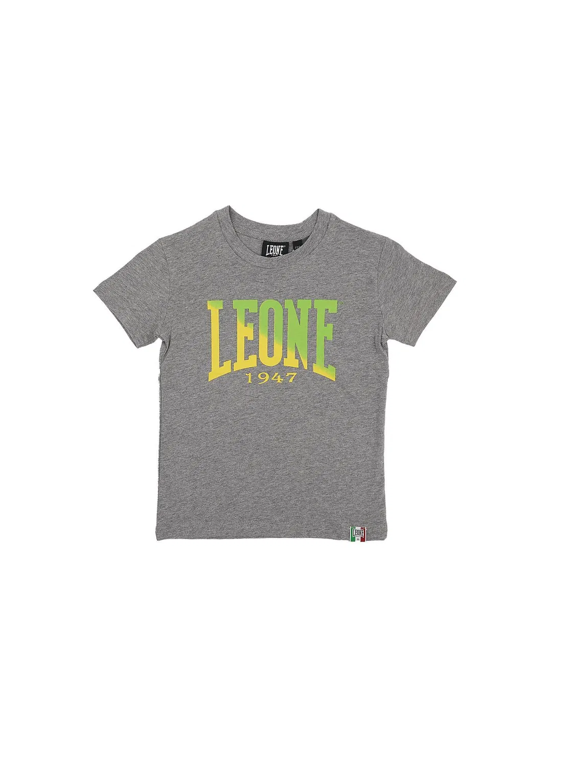 Детская футболка с принтом Kurzarmeliges T-Shirt mit Aufdruck und Basic-Logo Leone 1947 Apparel, Blau — фото 3