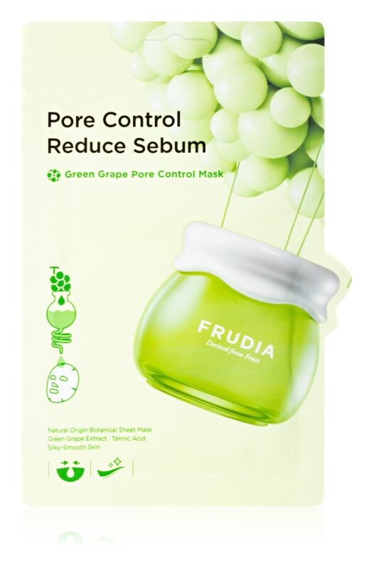 

Льняная маска для сужения пор Frudia Green Grape