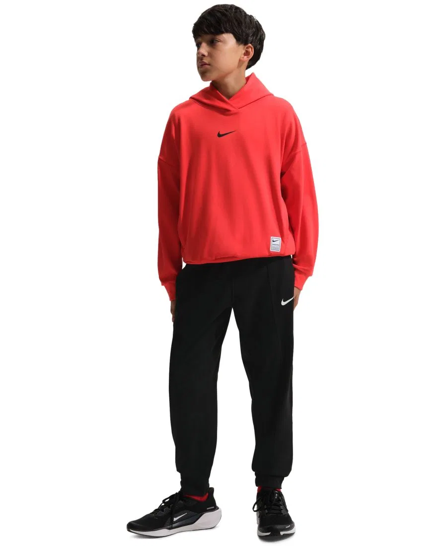 Спортивные брюки из флиса с технологией Dri-FIT Nike, Black White