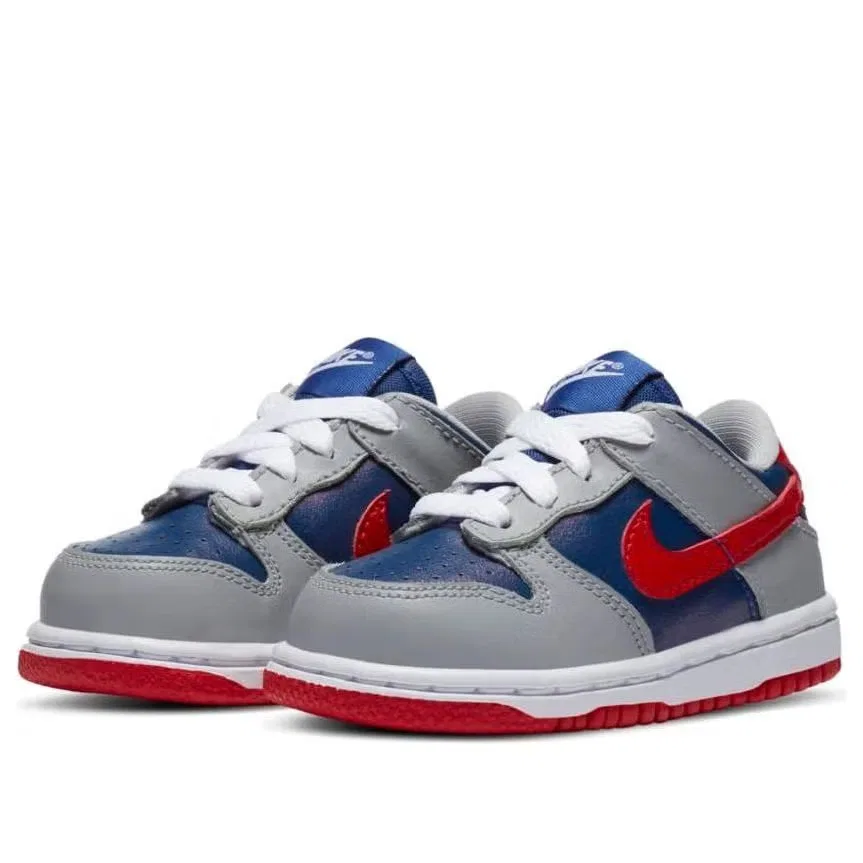 Кроссовки, Dunk Retro Samba' Nike, серые/синие — фото 3