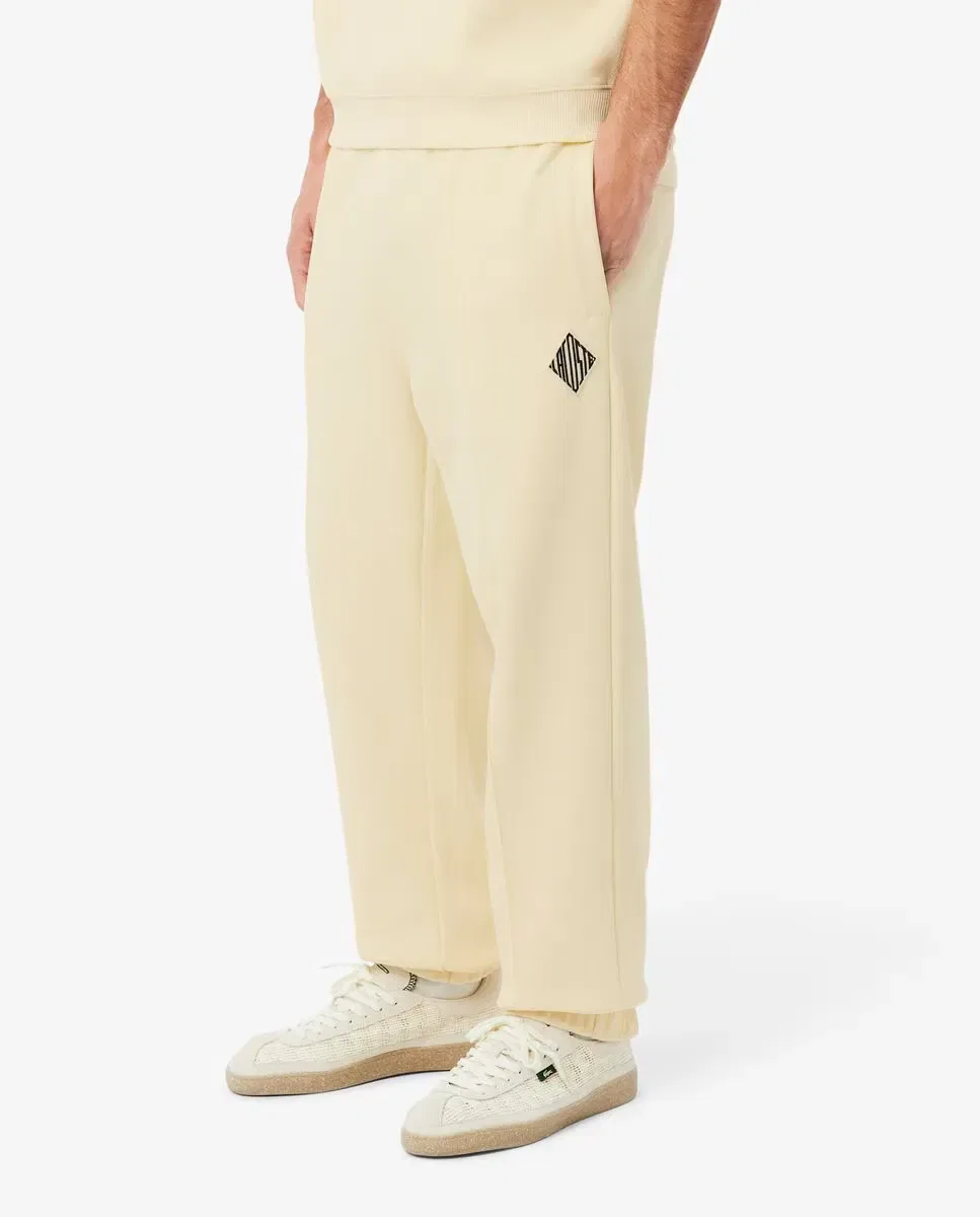 Мужские спортивные штаны с ромбовидным принтом Lacoste, Amarillo — фото 3