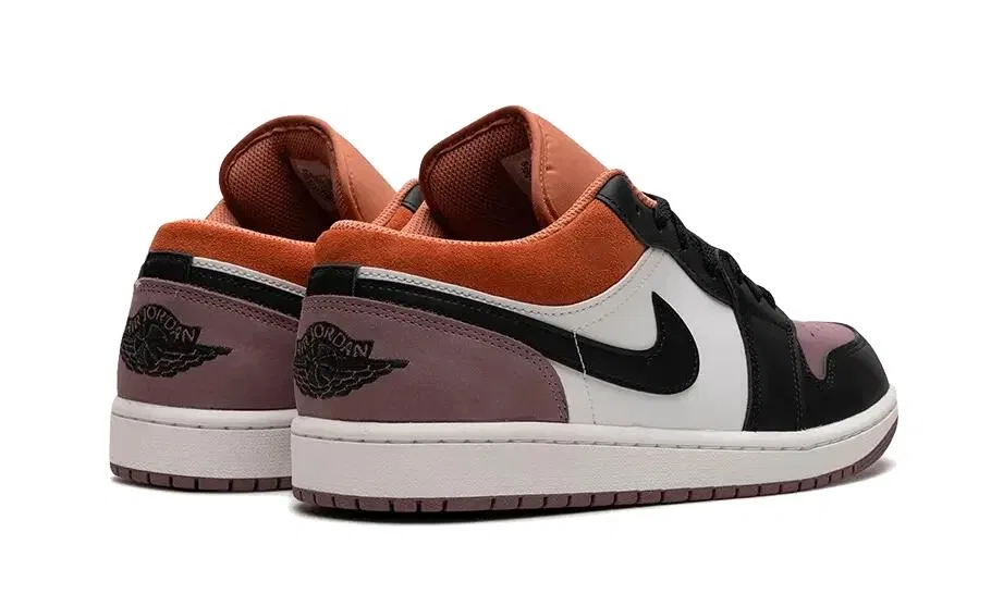 Детские кроссовки с принтом Air Jordan 1 Low SE Jordan, Mauve — фото 3