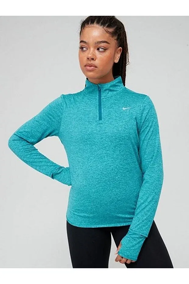 Женская спортивная футболка с длинным рукавом Nike, Blue